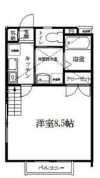 東大井Casa shigeの物件間取画像